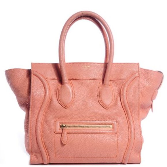 Celine Luggage mini tote peach - Picture 1 of 5